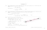 Chapter 4latcha/me486/BN10/Chap04_10e.pdf · δ δ δ= + = + =c W 0.169 5.093 5.262 in .Ans The percentage of total elongation due to the cable’s own weight 0.169 (100) 3.21% .