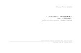 Lineare Algebra - uni-leipzig.degittel/ma1phys/Skript.pdf · Inhaltsübersicht 1 Einführung und Grundbegriffe 1 2 Vektorräume und lineare Abbildungen 17 3 Matrizen und lineare Gleichungssysteme