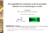 Pre-equilibrium emission and its possible relation to α ... · (in total 180+180 for the 2 chambers) Only one volume of gas for all sectors F. Gramegna et al., IEEE Nucl. Sci. Symp.