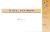 Geometric Spanner Networks - Yazdcs.yazd.ac.ir/farshi/Teaching/Spanner-3922/Slides/GSN-Course.pdf · Spanner Networks Course Outline Textbook Introduction Algorithms Review Greedy