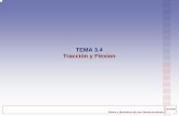 TEMA 3.4 Tracción y Flexion - UPMocw.upm.es/pluginfile.php/1357/mod_label/intro/... · Física y Mecánica de las Construcciones ETSAM COMPONENTES DEL MOMENTO RESULTANTE :M r Aplicado