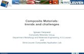 Composite Materials: trends and challenges · thermoplastic. matrix composites : 8 % (now 37% market share) – closed moulding (RTM, RTM-light, infusion): 13 %. yearly (now 10 %