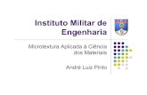 Instituto Militar de Engenharia - labmag/MinicursoNano/ ¢  min ¯¾ max Electron Backscatter