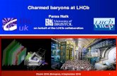 Charmed baryons at LHCb · in predicting masses and mass splittings ... The ability to identify particles at LHCb is critical to many of our analyses.! Excellent trigger allows us