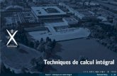 Techniques de calcul int egralbremy.perso.math.cnrs.fr/...TechniquesCalculIntegral-Video.pdf · ce qui etablit le point (i). Cours 7 : techniques de calcul int egral Bertrand R emy