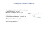 Chemistry of Carbonyl Compounds Chemistry of Carbonyl Compounds ¢â‚¬¢Nucleophilic addition (1,2-add)
