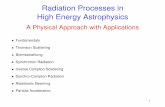 Radiation Processes in High Energy Astrophysicscappa/work_shop/RadiationProcesses(1)… · Much of what we need to understand radiation processes in X-ray and ... The Properties of
