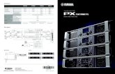 POWER AMPLIFIER Both channels driven - Yamaha Canada Music · PX Series Brochure Author: Yamaha corporation Created Date: 3/9/2016 5:46:32 PM ...