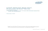 Intel Celeron Dual-Core Processor E1000 Seriesapplication-notes.digchip.com/027/27-45460.pdf · Intel® Celeron® Dual-Core Processor E1000Δ Series Specification Update — on 65