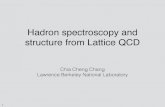 Hadron spectroscopy and structure from Lattice QCD...Now make a hadron! What is a ground state pion? (look at PDG) • two valence light quarks (isospin symmetric limit) • spin zero