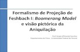 Formalismo de Projeção de Feshbach I: Boomerang Modelfisica.ufpr.br/bettega/Sergio_FOPF-I.pdf · Pode ser reescrita como Onde eu utilizei a transformada de Fourier para fazer a