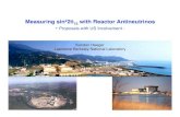 Measuring sin 2θ13 with Reactor Antineutrinos Proposals ...umehara/usj/presentation/...Daya Bay Nuclear Power Plant 30-40t target mass Laboratory with Horizontal Tunnels - Simplifying