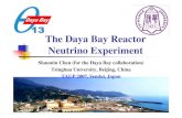 The Daya Bay Reactor Neutrino Experimentdayawane.ihep.ac.cn/chinese/images/kxyj/hybg/2010/05/31/F862099… · Daya Bay nuclear power plant ... 9/14/2007 TAUP 2007, Sendai 8 Signature