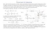 Fenomeni di rotazionepersonalpages.to.infn.it/~gbosia/Lezioni di Fisica... · Il rotore di una funzione vettoriale F, ha una definizione legata alla funzione circuitazione (o circolazione)