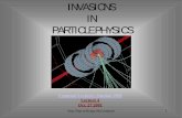 INVASIONS IN PARTICLE PHYSICStheory.uchicago.edu/~smaria/compton/lectures/l4/clec4.pdfclassification schemes # In an abstract charge space different orientations of the third component