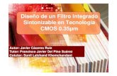 Diseño de un Filtro Integrado Sintonizable en Tecnología CMOS … · 2020. 5. 17. · 3 Introducción Objetivos • BLOQUE II: Teoría y diseño de filtros Teoría general de los