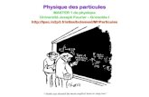 Physique des particules MASTER 1 de physique 2008-2009 …lpsc.in2p3.fr/atlas/bclement/M1Particules/M1_UJF... · 2014. 3. 17. · il existe des fluctuations de densité de l’ordre