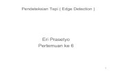 Pendeteksian Tepi ( Edge Detection ) - Gunadarmaeri.staff.gunadarma.ac.id/Downloads/files/4625/citra6.pdf · Definisi Tepi • Tepi (edge ... Line. 3 Tujuan Pendeteksian tepi •