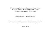 Transglutaminase in the Life and Death of the Pancreatic β ...irep.ntu.ac.uk/id/eprint/323/1/216250_2011_PhD_Dookie_Shakthi co… · Dookie, S.; Transglutaminase in the Life and