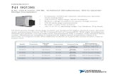 NI 9236 Datasheet - National Instruments7.143 kS/s, and so on down to 794 S/s, depending on the value of n. When using an external timebase with a frequency other than 12.8 MHz, the