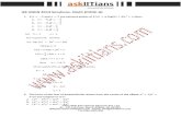 JEE MAIN 2014 solution(maths) - Askiitians JEE MAIN 2014 Solutions- Math (CODE-G) 1. If =¢†â€™ and = are