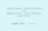 INDUSTRIAL APPLICATIONS OF PREDICTIVE ...npcw17.imm.dtu.dk/Proceedings/Session 5 Perspectives of...Increment = Free(n+h) + Forced(n+h) - ymodel(n) The only mathematical problem for
