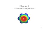 Chapter 4 Aromatic compounds - I am Technawiiamtechnawi.weebly.com/uploads/2/3/0/7/23078194/ch4.pdf · 2018. 9. 9. · Aromatic Sulfonation ¾Substitution of H by SO 3 (sulfonation)