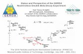 Status and Perspective of the GERDA Neutrinoless Double ...web.mit.edu/panic11/talks/thursday/PARALLEL-4E/4-1430/...