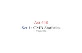 Ast 448 Set 1: CMB Statistics - University of Chicagobackground.uchicago.edu/~whu/Courses/Ast243_18/ast448_1... · 2018. 10. 29. · Set 1: CMB Statistics Wayne Hu. Stokes Parameters