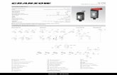 Series CL/CM - Datasheet - Granzow · 2020. 11. 24. · 3 23 3 VALVES Subject to change CHARACTERISTICS CL/CM UNIVERSAL Valves G1/8 - G1/4 -10 ÷ +45 °C 50 µm ltered air, with or