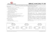 Dual 1.5A-Peak Low-Side MOSFET Drivers · 2019. 5. 31. · low-side MOSFET drivers fabricated on a BiCMOS/DMOS process for low power consumption and high efficiency. These drivers