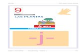 unidad didáctica LAS PLANTAS Anexo · PDF file 2012. 1. 4. · unidad 9: LAS PLANTAS Anexo/Fonema /χ/ Grafema - j - 122 • Construcción de frases del sonido / χ /. • Lectura,