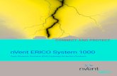 nVent ERICO System 1000 · According to NFC 17-102:2011, the standard protection radius (R p) of the ESE i-Series is linked to ΔT (below , the protection levels I, II, III or IV