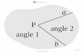 MEP: Primary Project: Year 5 a P angle 2 angle 1 · 2016. 6. 8. · MEP: Primary Project: Year 5 mep LP 83/6 acute angle right angle obtuse angle whole angle zero angle straight angle