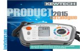 Home | Kewtech - 2015 · 2018. 9. 26. · KT45 t KT56 t t £1,055 SingleFunction 17thEditionTesters. Go to kewtechcorp.com for full speciﬁcations PATADAPTOR1 Makes a PAT tester