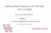Bifurcaon features of CO and HCs in DOC · 2017. 4. 18. · and HCs is done using short-monolith model. • Simultaneous igni(on is observed during co-oxidaon of CO and C 3 H 6. •