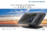 8.4 COLOR LCD RADAR ... Model 8.4" COLOR LCD RADAR INTERCONNECTION DIAGRAM ANTENNA Type أ¸488 mm (19")