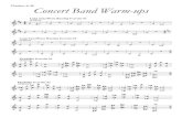 Clarinet in B ConcertBandWarm-ups - BELLEVILLE BANDS · 2020. 3. 30. · 3 3 Ç∀Ç A lSu red Long Tone/BrassBuzzing Exercise#1 ÇÓ ÇµÇÇÓ ÇÇÇÓ Çα Ç % ∀∀ µµ ÇÓ