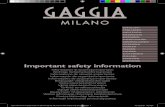 Important safety information - Gaggia · 4219-450-03741 SAFETY EN-IT-DE-FR-ES-PT-NL-PL-SV-NO-FI-DA-GR-HU-RO.indd 1 03/12/2018 10:53:29. 2 LIS Important safety information This machine