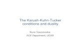 The Karush-Kuhn-Tucker conditi d d litditions and dualitysvcl.ucsd.edu/courses/ece271B-F09/handouts/KKT.pdf · Example recall that derivative along d is f(w+αd) f(w)-movingalongthetangent