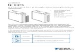 NI 9375 Datasheet - National Instruments › pdf › manuals › 378026b_02.pdf · PDF file industrial switches, transducers, and other devices. In this document, the NI 9375 with
