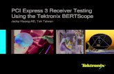 PCI Express 3 Receiver Testing Using the Tektronix BERTScope · 2015. 6. 3. · 2012 Jan Feb Mar Apr May Jun Jul Aug Sep Oct Nov Dec 2010 Jan Feb Mar 0.9 1.0 PCIe3 Base 0.7 0.9 1.0