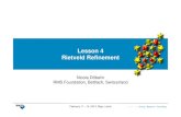 Lesson 4 Rietveld Refinementprofex.doebelin.org/wp-content/uploads/2014/02/Lecture-4.pdfRietveld Refinement 4 For more than just identification: Rietveld refinement Prof. Hugo Rietveld