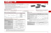 G5V-2 - Farnell · 2016. 7. 29. · G5V-2 3 VDC 25 pcs/tube 5 VDC 6 VDC 9 VDC 12 VDC 24 VDC 48 VDC High-sensitivity G5V-2-H1 5 VDC 12 VDC 24 VDC 48 VDC Item Classification Standard