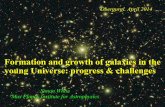 Formation and growth of galaxies in the young Universe ...swhite/talk/obergur...Formation and growth of galaxies in the young Universe: progress & challenges Simon White Max Planck