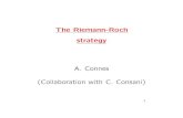 The Riemann-Roch strategy A. Connes (Collaboration with C ...aimath.org › wp-content › uploads › bristol-2018-slides › Connes-talk.pdfThe Riemann sums of an integral appear