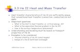 3.3 He II Heat and Mass Transfer - U.S. Particle Accelerator School · 2015. 3. 5. · USPAS Short Course Boston, MA 6/14 to 6/18/2010 1 3.3 He II Heat and Mass Transfer Heat transfer