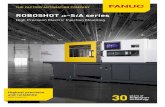 ROBOSHOT α-SiA series · 2020. 12. 9. · All FANUC products – industrial robots, CNC systems and CNC machines – share a common servo and control platform, providing seamless