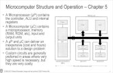 Microcomputer Structure and Operation – Chapter 5 · operation of the MPU with other elements • R/W is set to indicate the direction of data on the data bus • AS is high when