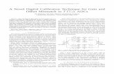 A Novel Digital Calibration Technique for Gain and Offset ... ... ΣΔ modulators. The input signal x[n] is distributed among the M modulators through an analog multiplexer. Then,